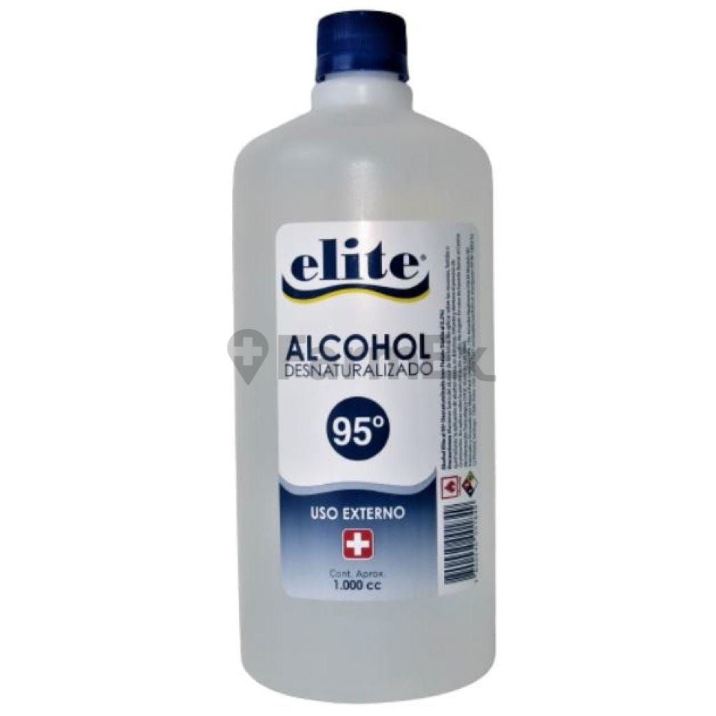 Alcohol Desnaturalizado 95° x 1 L Farmex-VidaTres-Persistente